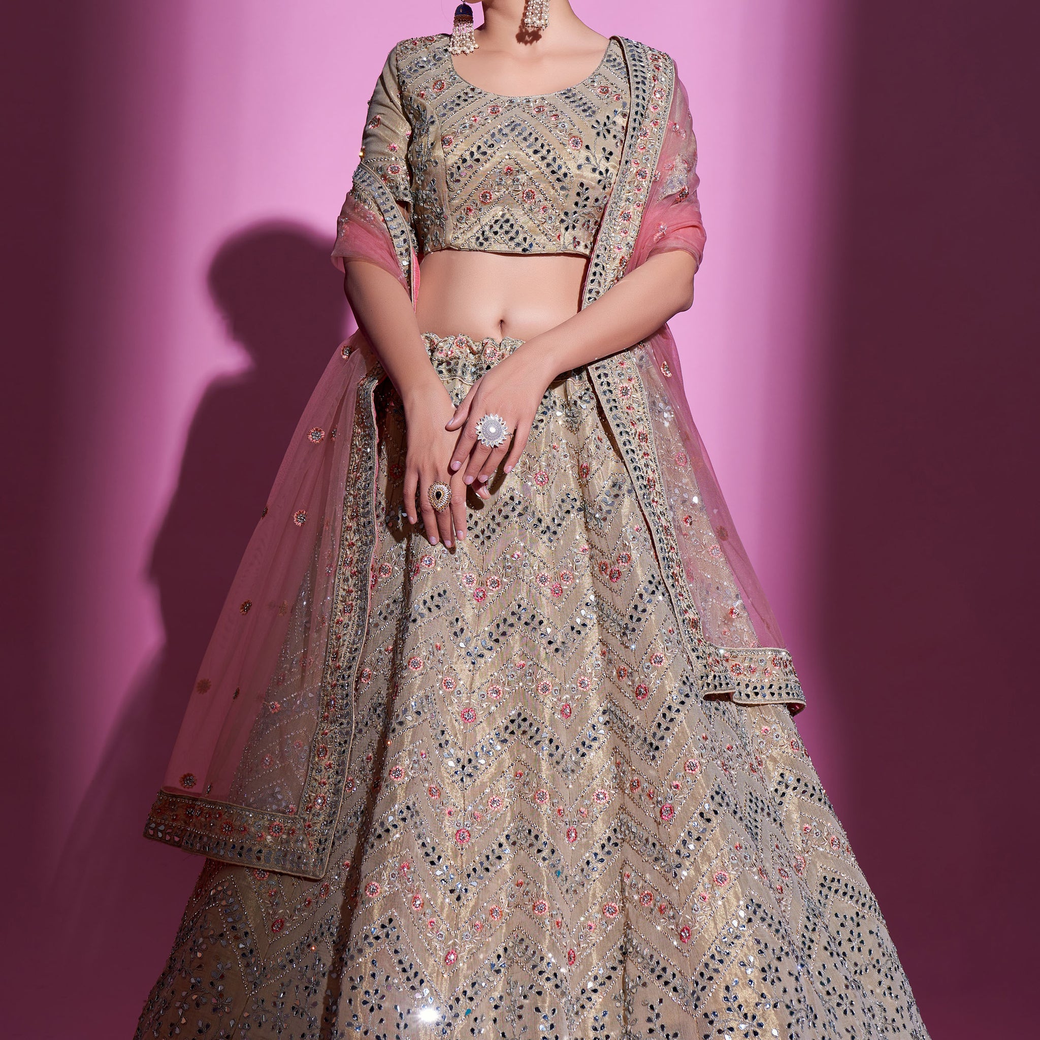 ARYA KIMAYA VOL.2 DESIGNER LEHENGA D.NO 34007 Anant Tex Exports Private Limited