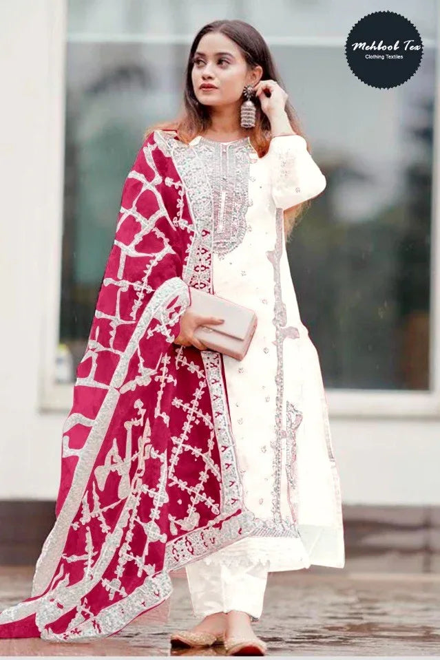 Occasion Wear Embroidery Suit D.no-1006 Anant Tex Exports Private Limited