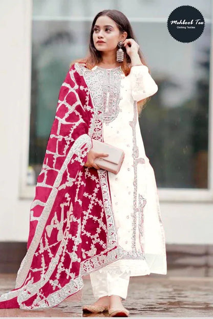 Occasion Wear Embroidery Suit D.no-1006 Anant Tex Exports Private Limited