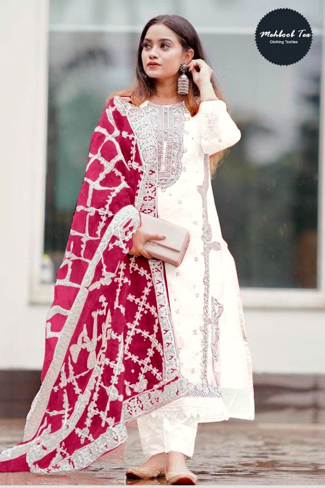 Occasion Wear Embroidery Suit D.no-1006 Anant Tex Exports Private Limited