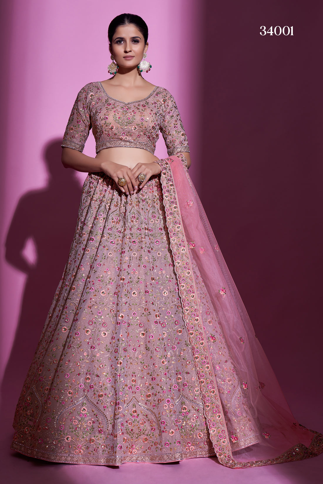 ARYA KIMAYA VOL.2 DESIGNER LEHENGA D.NO 34001 Anant Tex Exports Private Limited