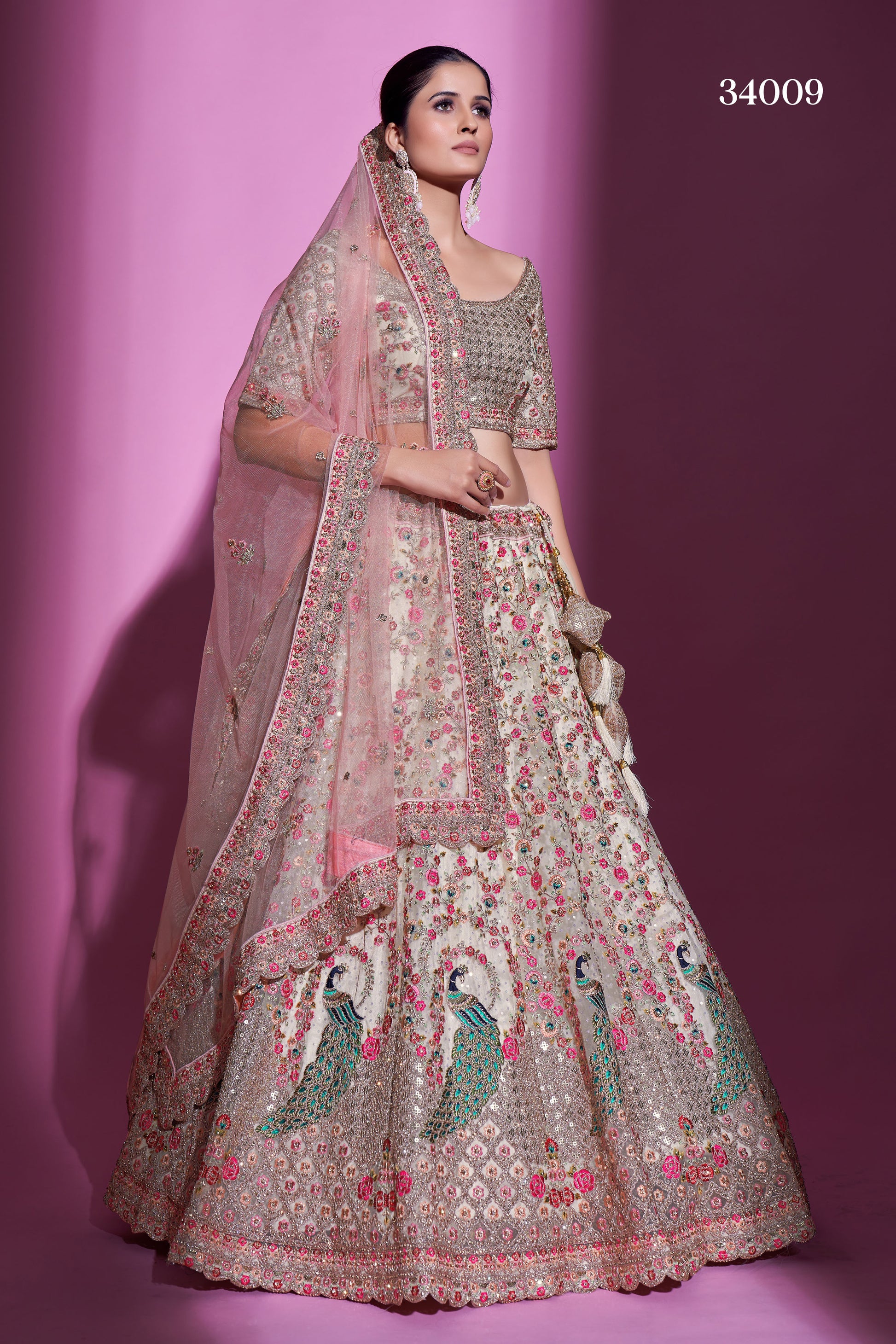 ARYA KIMAYA VOL.2 DESIGNER LEHENGA D.NO 34009 Anant Tex Exports Private Limited