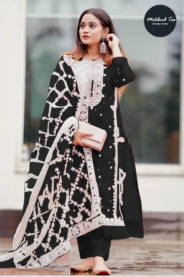 Occasion Wear Embroidery Suit D.no-1006 Anant Tex Exports Private Limited