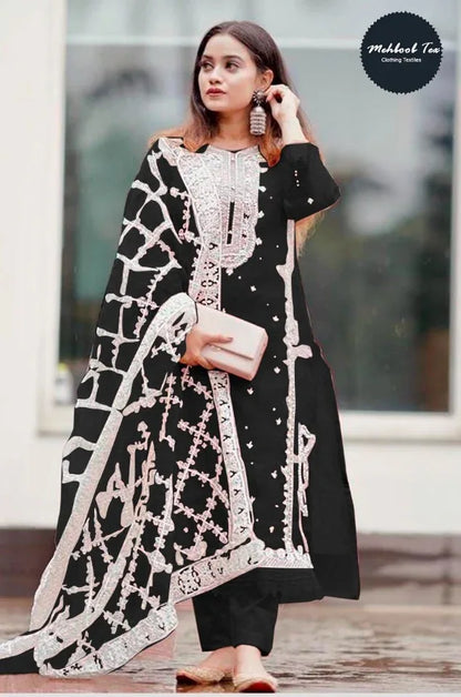 Occasion Wear Embroidery Suit D.no-1006 Anant Tex Exports Private Limited