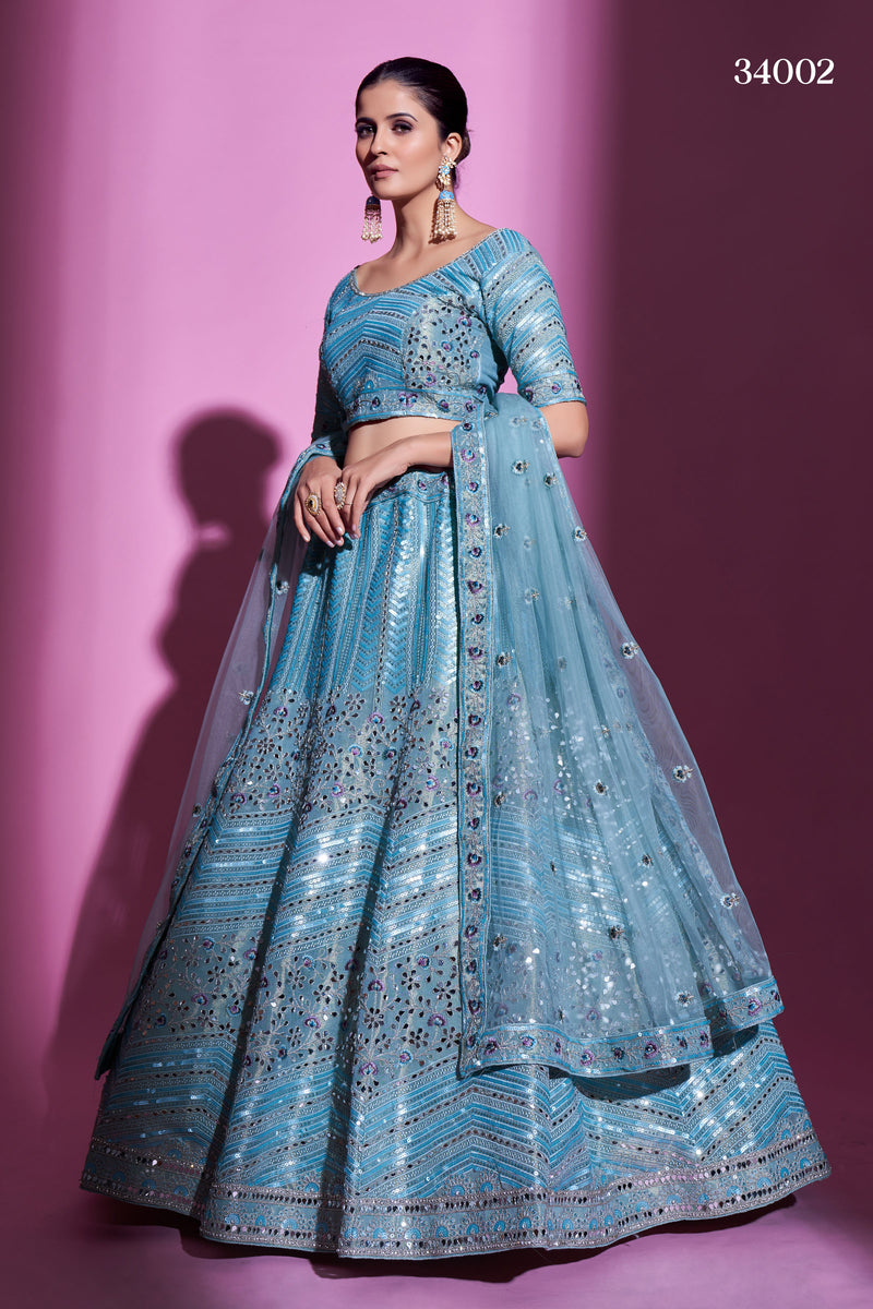 ARYA KIMAYA VOL.2 DESIGNER LEHENGA D.NO 34002 Anant Tex Exports Private Limited