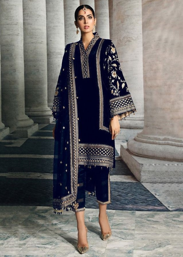 Deepsy Anaya Velvet Salwar Suit Anant Tex Exports Private Limited