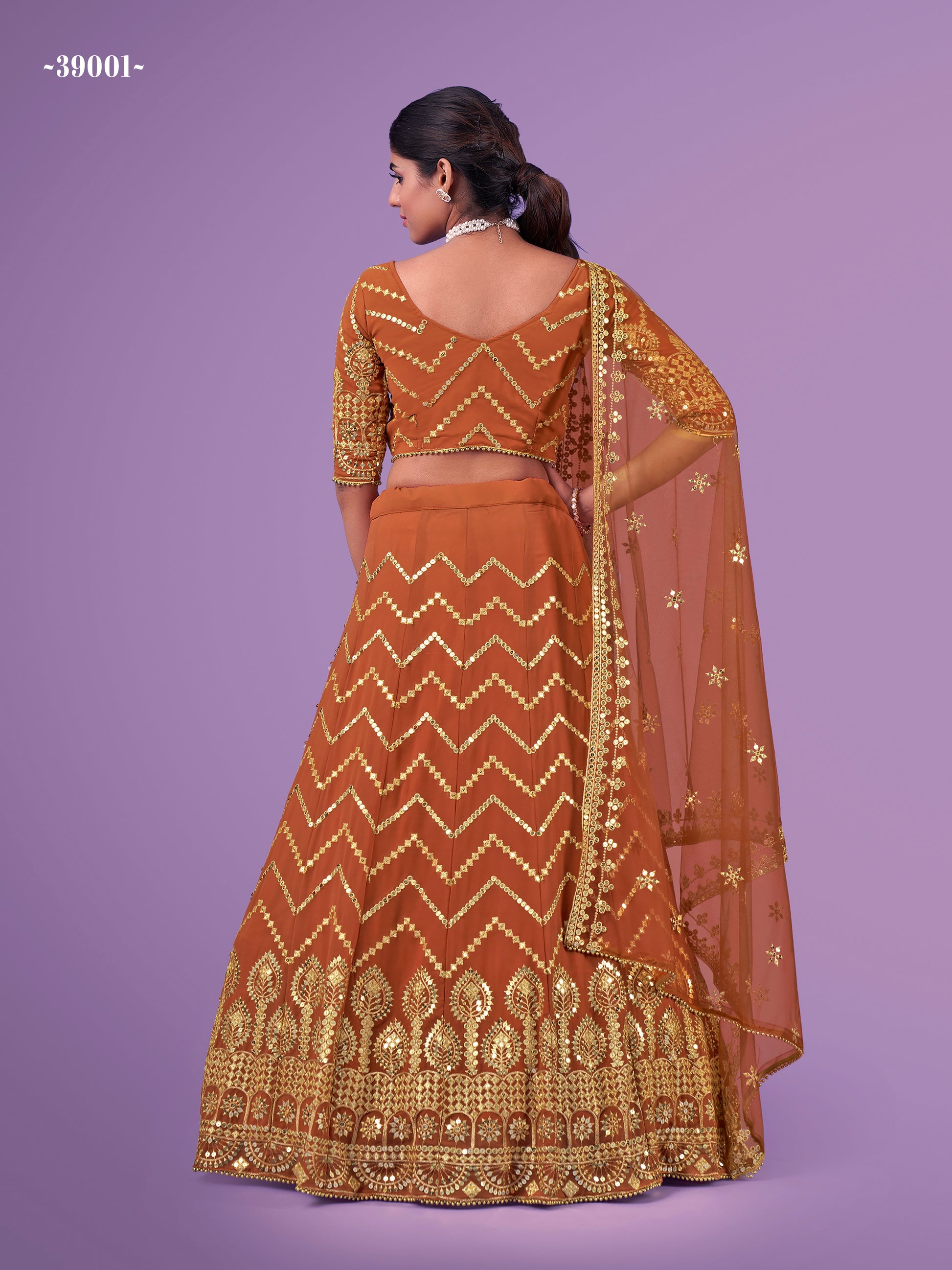 ARYA CINDRELLA VOL -14 DESIGNER LEHENGA D.NO 39001 Anant Tex Exports Private Limited
