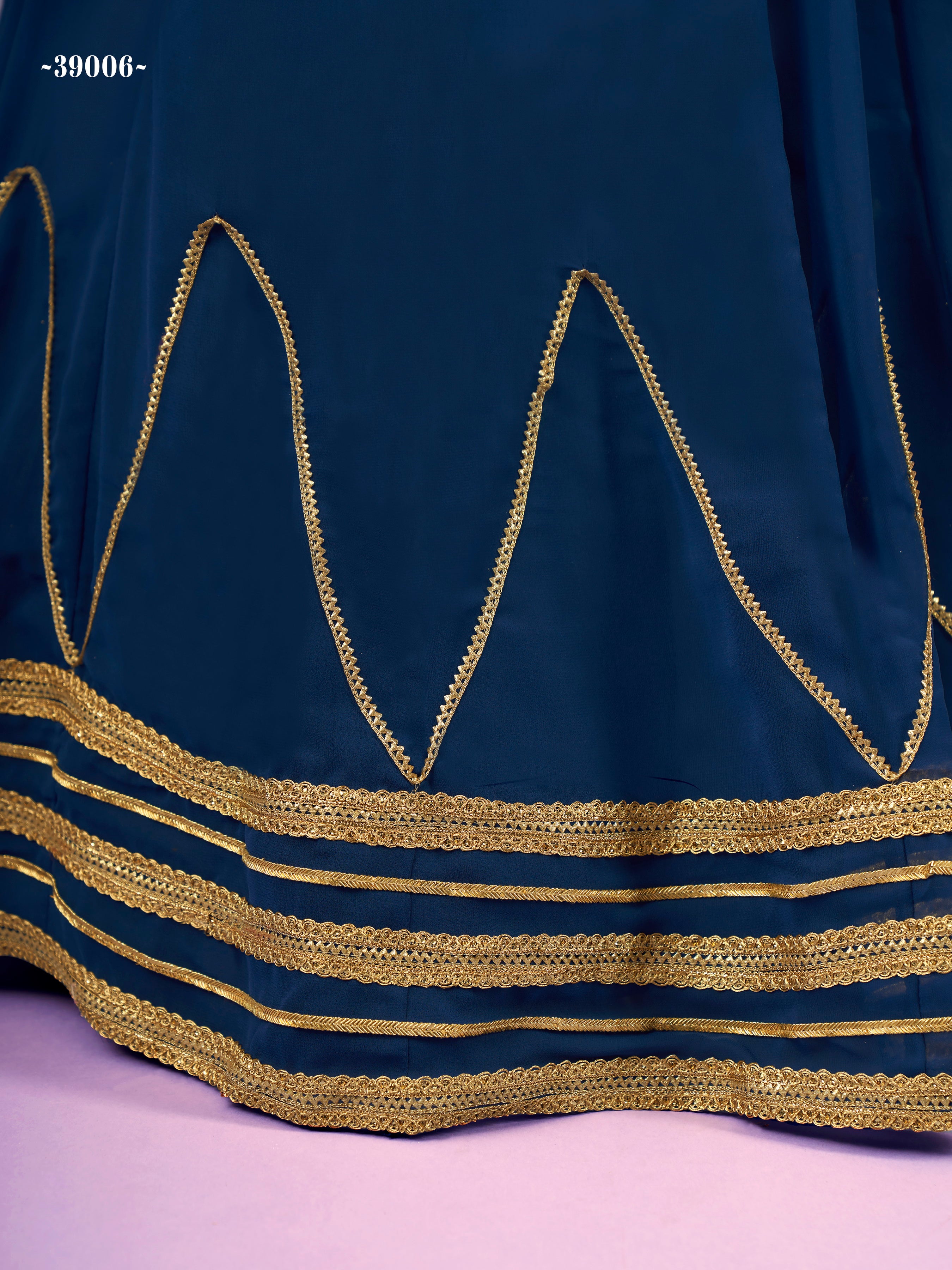 ARYA CINDRELLA VOL -14 DESIGNER LEHENGA D.NO 39006 Anant Tex Exports Private Limited