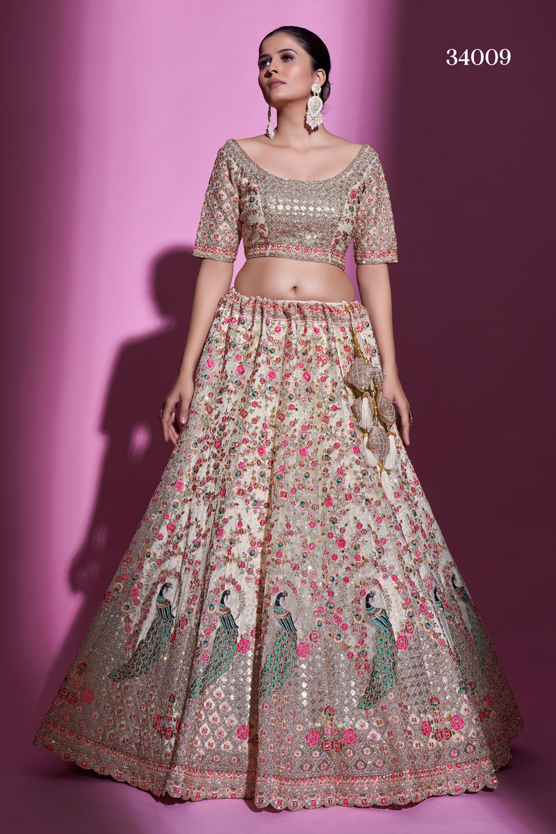 ARYA KIMAYA VOL.2 DESIGNER LEHENGA D.NO 34009 Anant Tex Exports Private Limited