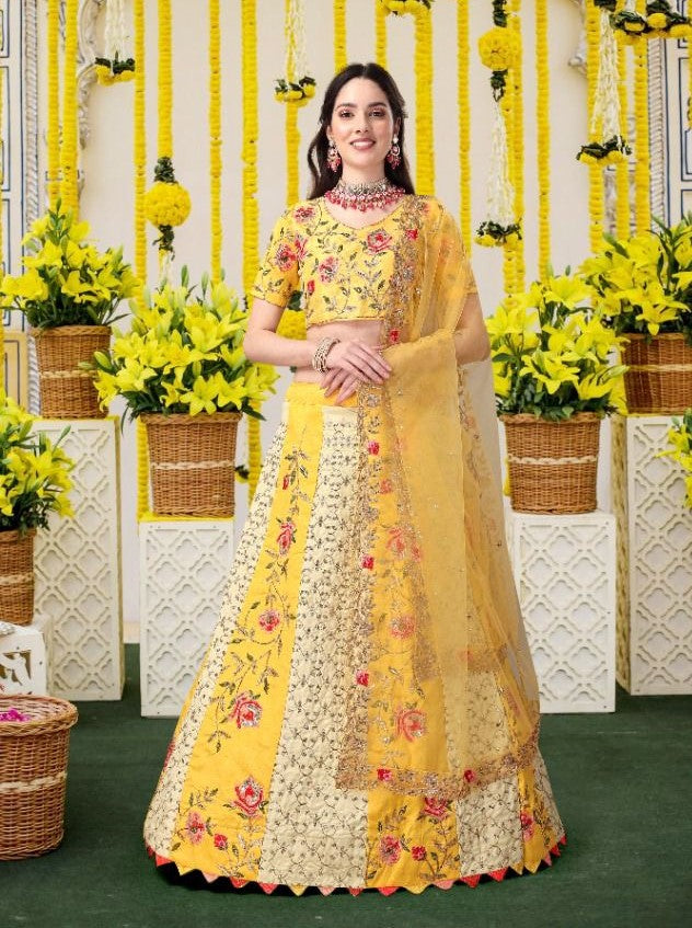 BIVA-MONALISAA VOL-4 14001 To 14004 SERIES LEHENGA Anant Tex Exports Private Limited
