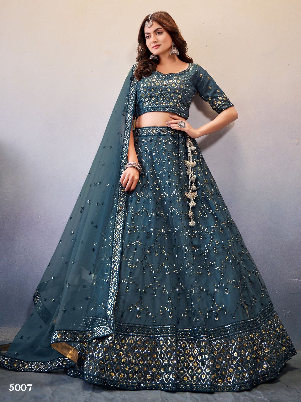 ANANTESH LIFESTYLE NEW CATALOG OCCASIONS VOL 2 PREMIUM WEDDING COLLECTION DNO 5007 Anant Tex Exports Private Limited