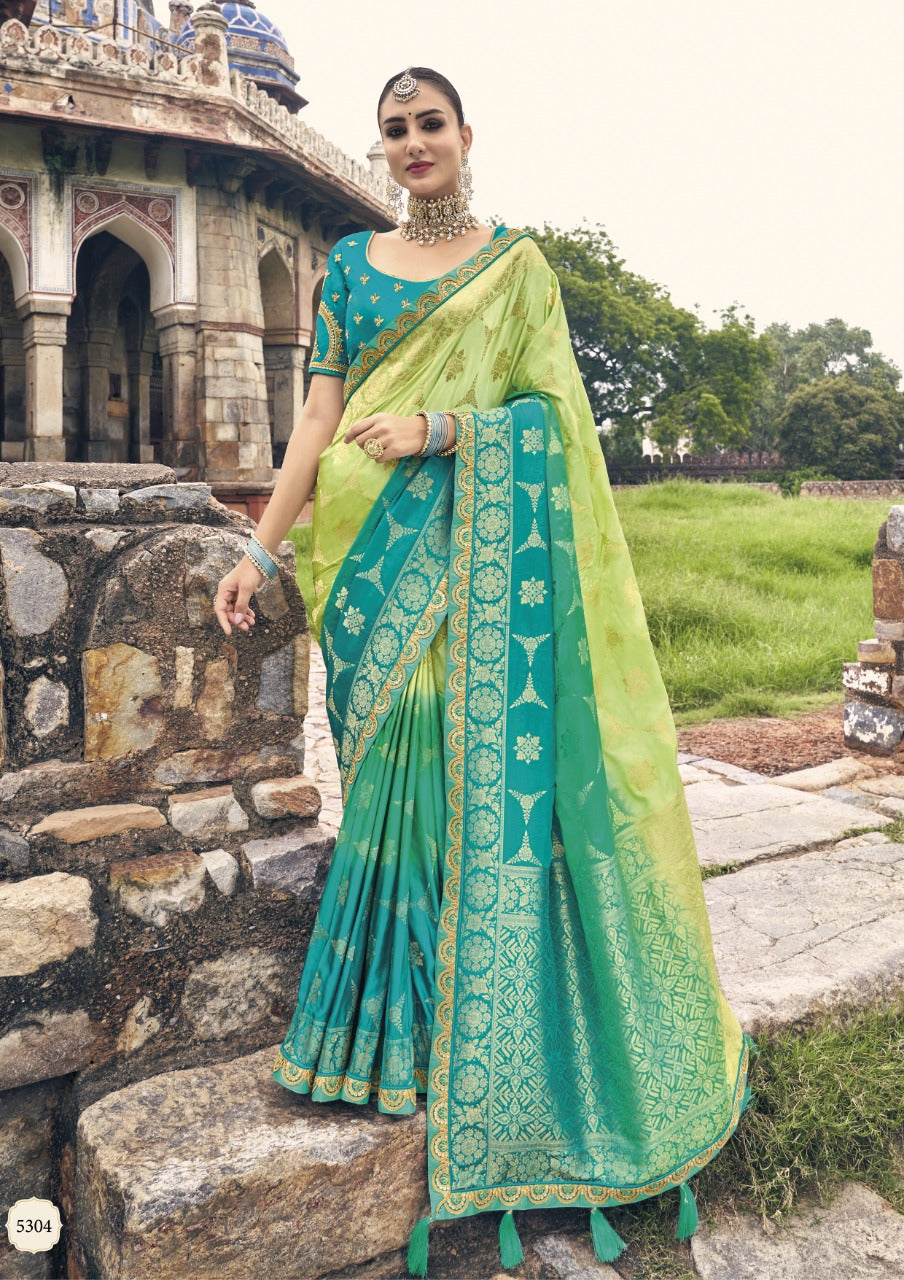 Tathastu 5301 To 5312 Series BY Tathastu Designer Silk sarees Anant Tex Exports Private Limited