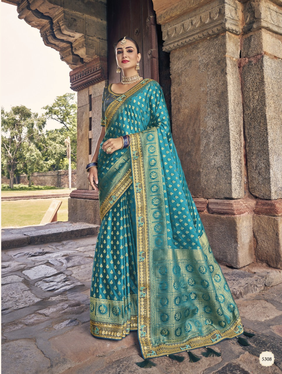 Tathastu 5301 To 5312 Series BY Tathastu Designer Silk sarees Anant Tex Exports Private Limited