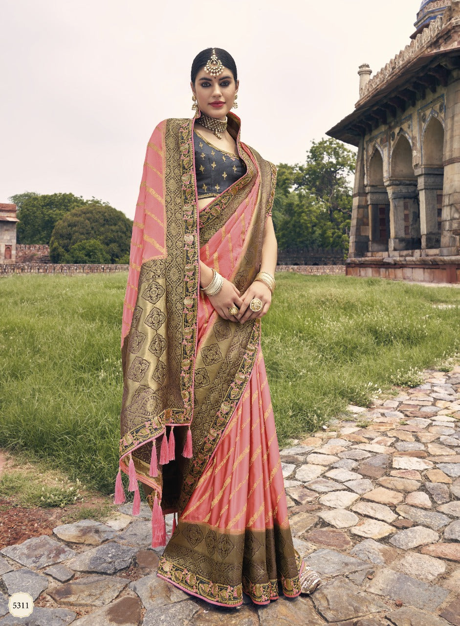 Tathastu 5301 To 5312 Series BY Tathastu Designer Silk sarees Anant Tex Exports Private Limited