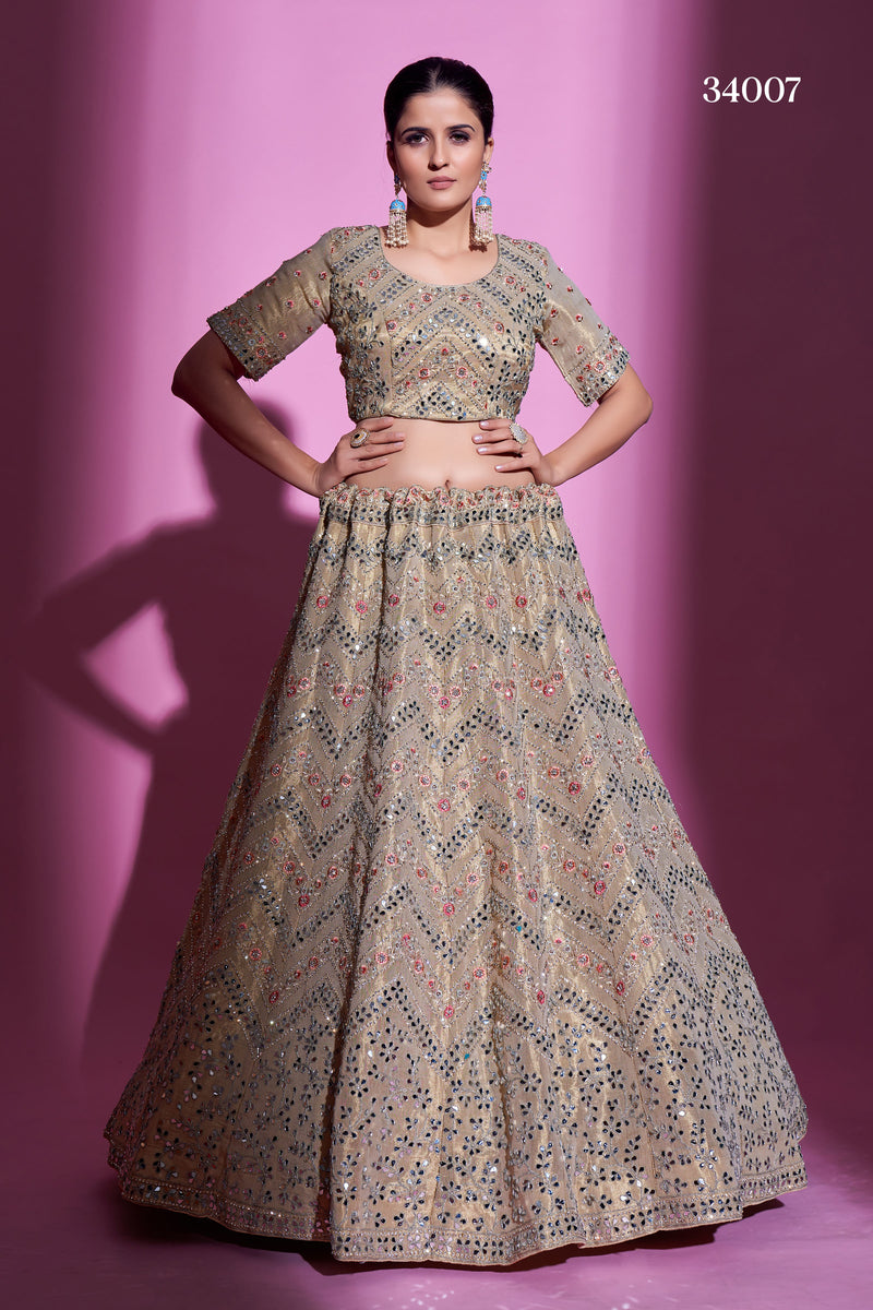 ARYA KIMAYA VOL.2 DESIGNER LEHENGA D.NO 34007 Anant Tex Exports Private Limited