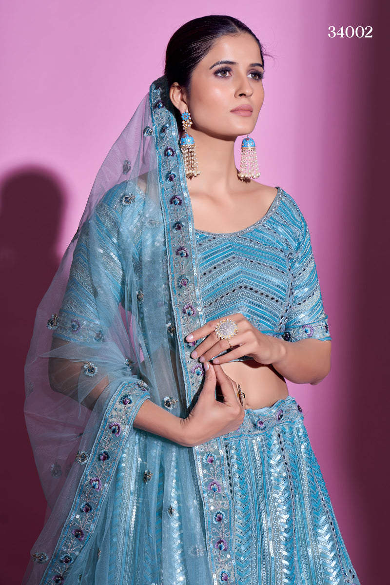 ARYA KIMAYA VOL.2 DESIGNER LEHENGA D.NO 34002 Anant Tex Exports Private Limited