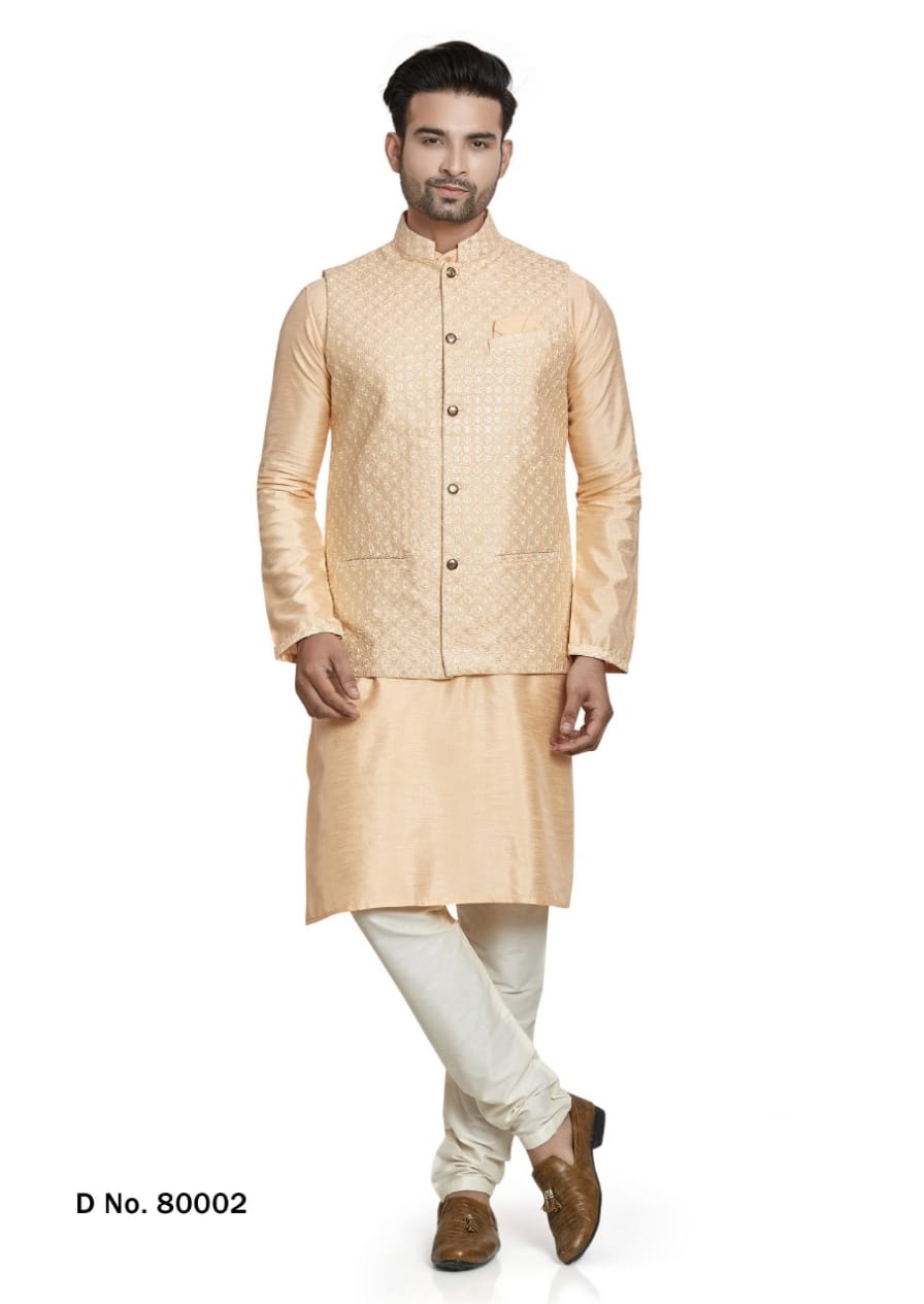 Kurta Pajama with Modi Koti Dno 80002 Anantexports