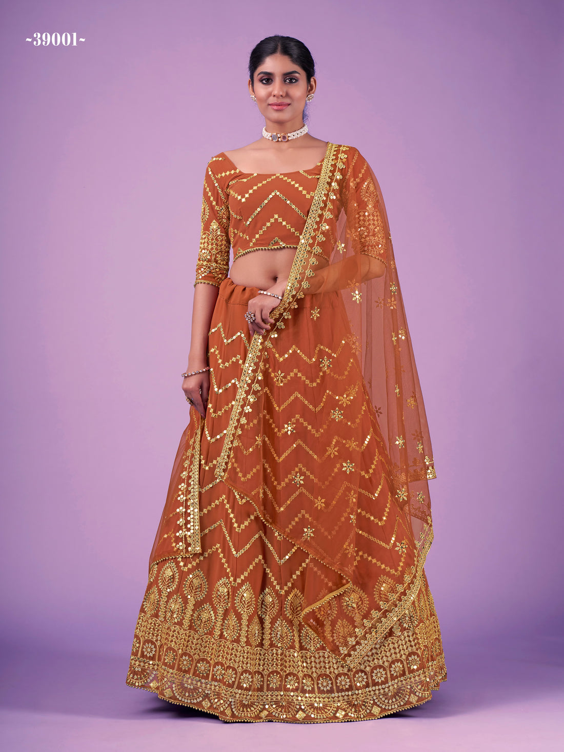 ARYA CINDRELLA VOL -14 DESIGNER LEHENGA D.NO 39001 Anant Tex Exports Private Limited