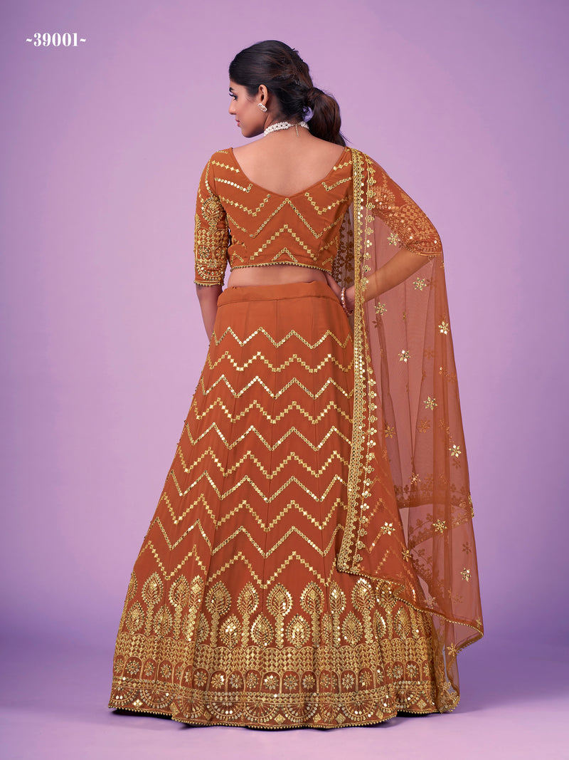 ARYA CINDRELLA VOL -14 DESIGNER LEHENGA D.NO 39001 Anant Tex Exports Private Limited