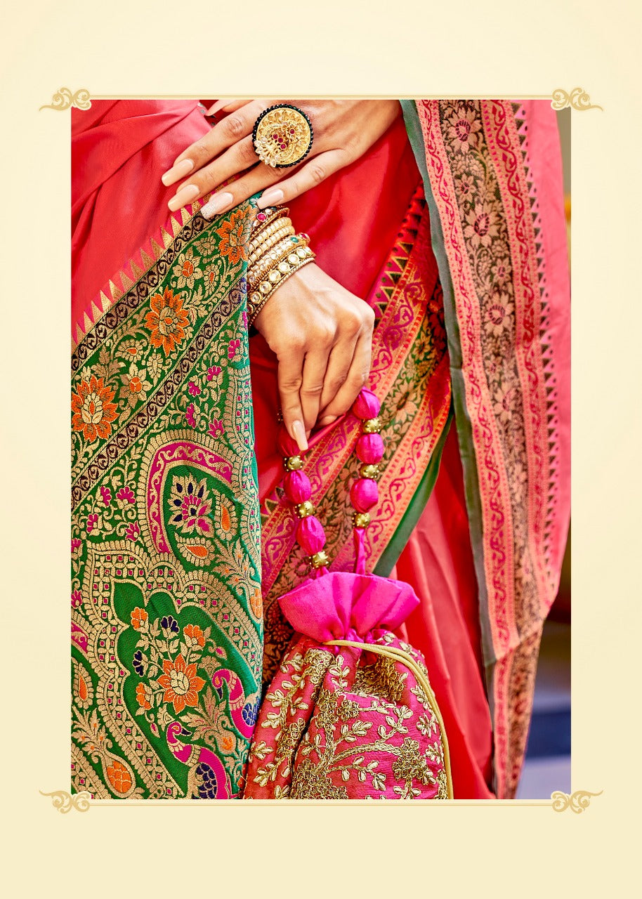 Party wear Soft Banarasi Silk Sarees ANANT EXPORTS