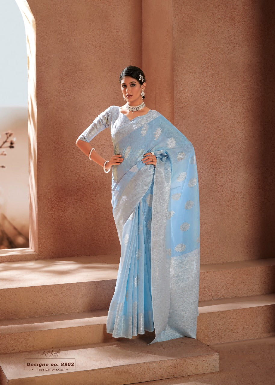 Party wear Soft Silk Saree ANANT EXPORTS