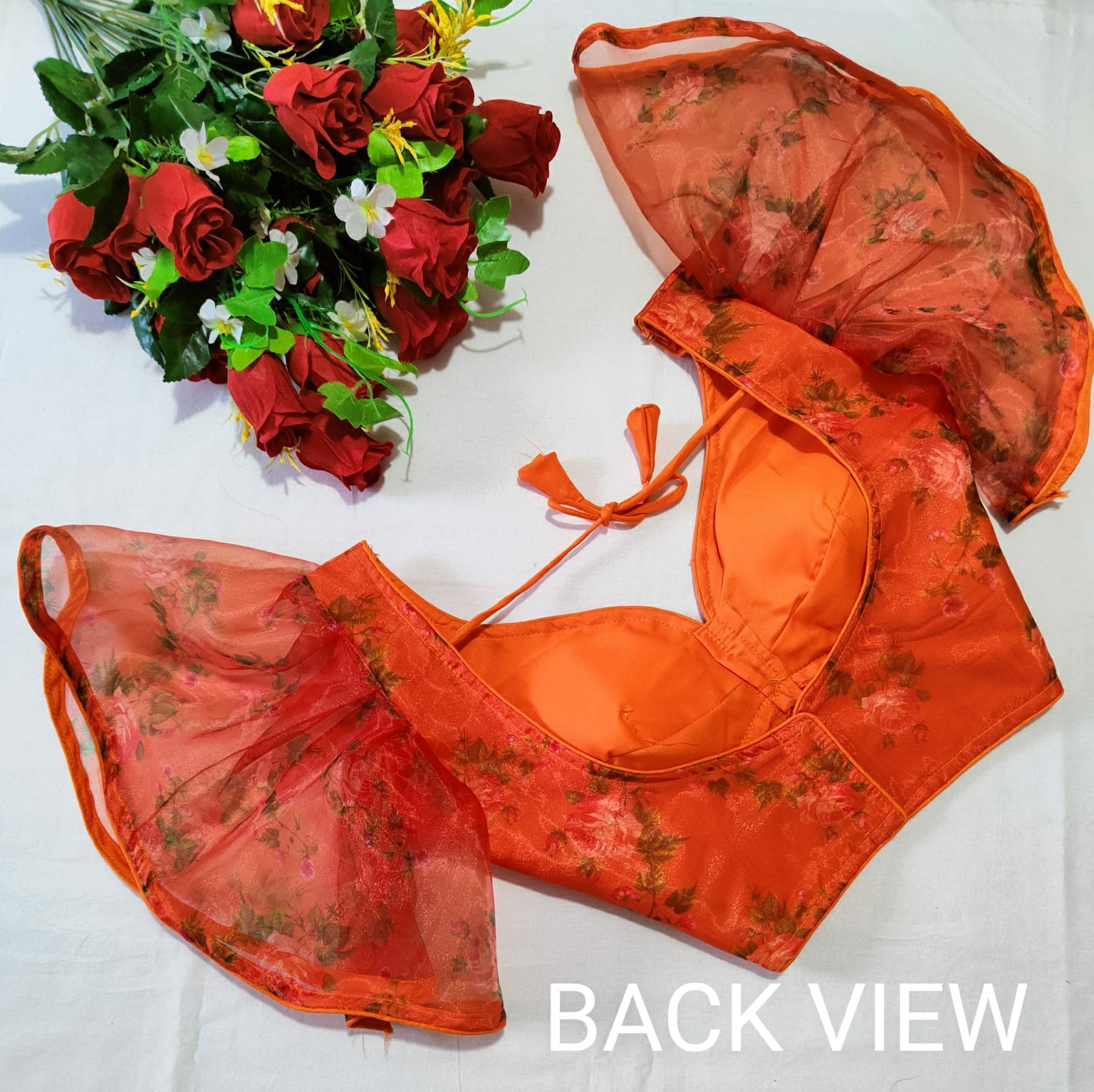 Party Wear Orgenza Blouse Anantexports