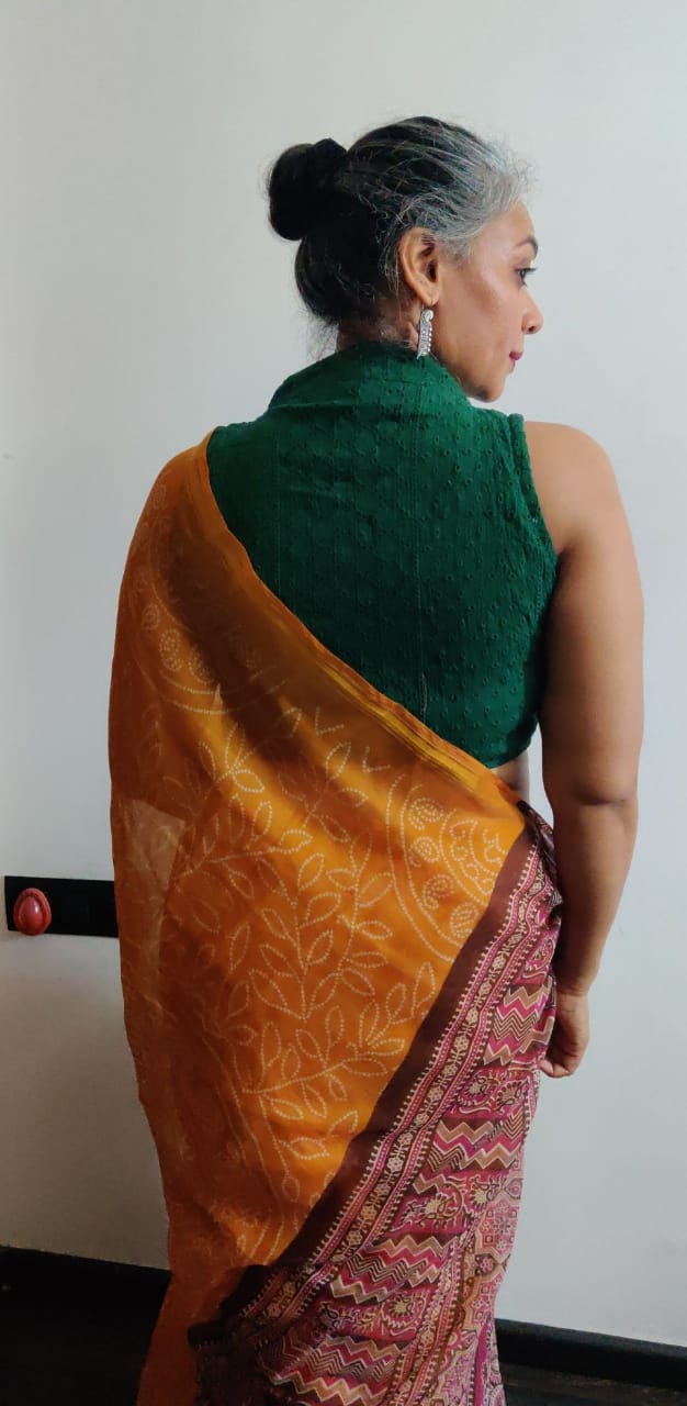 Readymade Cotton Hakoba Blouse Anantexports