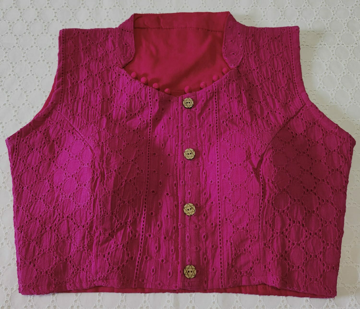 Readymade Cotton Hakoba Blouse Anantexports