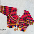 Readymade Navratri Special 11 Nidal Multi Gamthi Work Blouse Anantexports