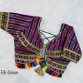 Readymade Navratri Special 11 Nidal Multi Gamthi Work Blouse Anantexports