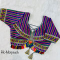 Readymade Navratri Special 11 Nidal Multi Gamthi Work Blouse Anantexports