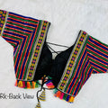 Readymade Navratri Special 11 Nidal Multi Gamthi Work Blouse Anantexports