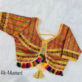 Readymade Navratri Special 11 Nidal Multi Gamthi Work Blouse Anantexports