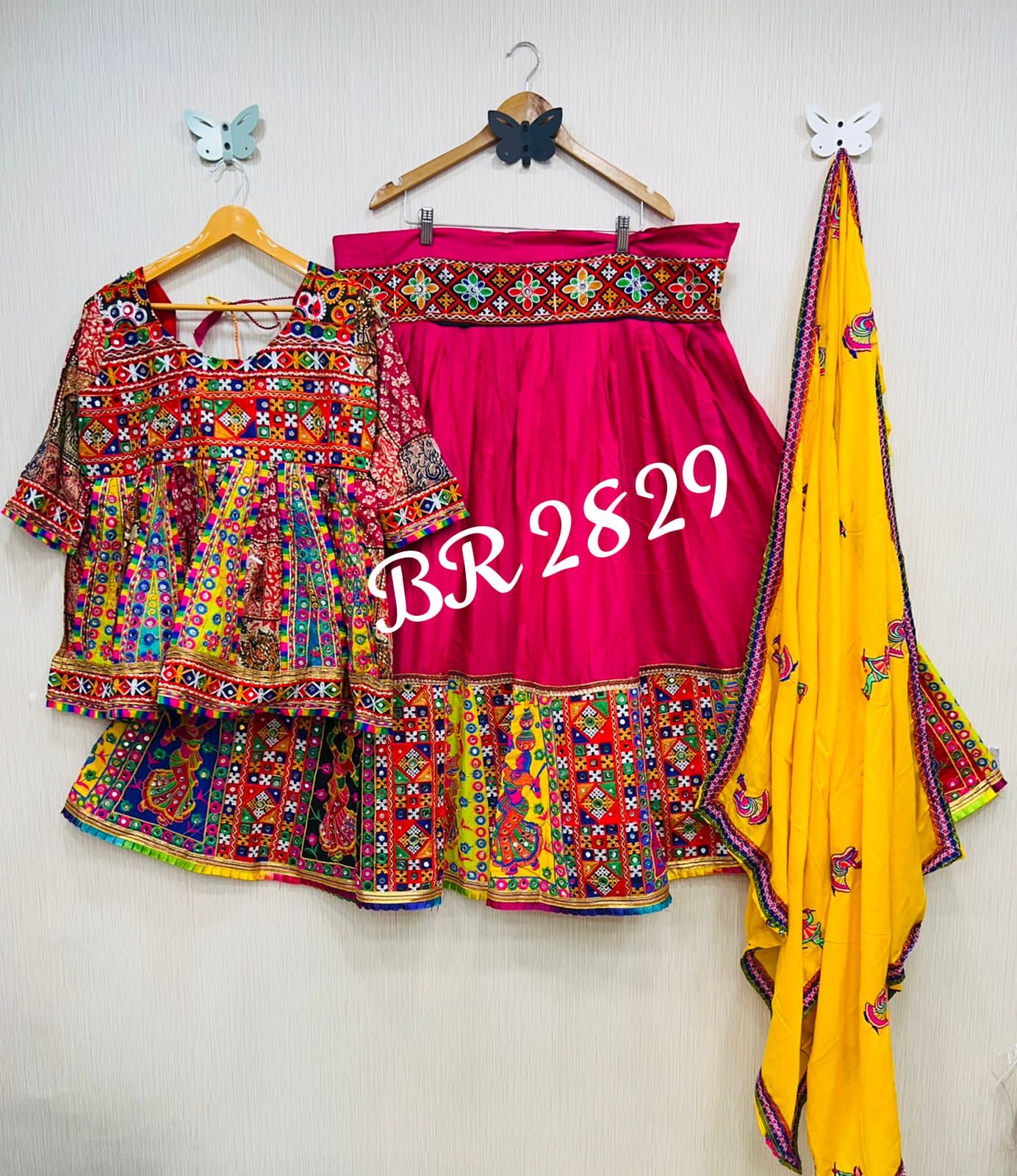 BR 2829 Kediya Pattern Navratri chaniya choli BR