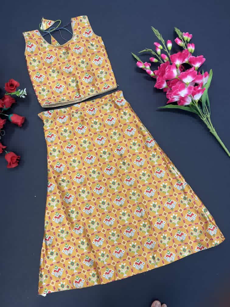 Traditional Lehnga for Kids AF