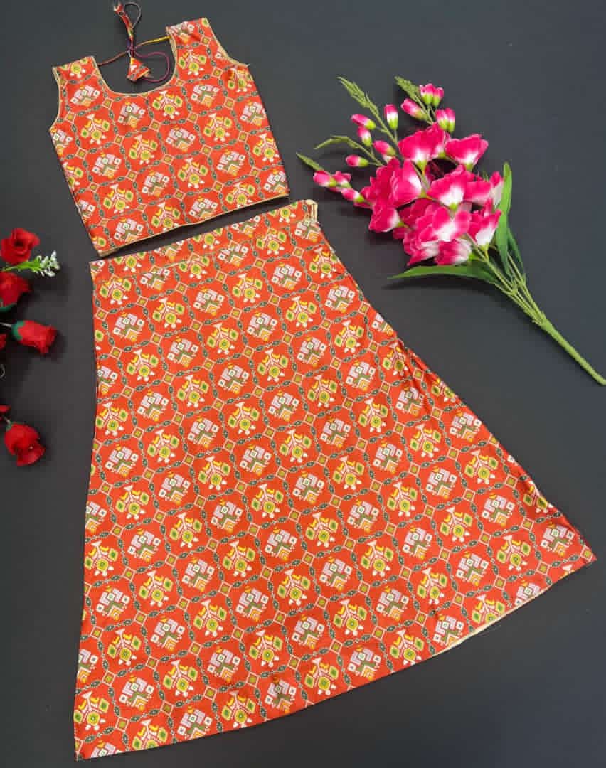 Traditional Lehnga for Kids AF