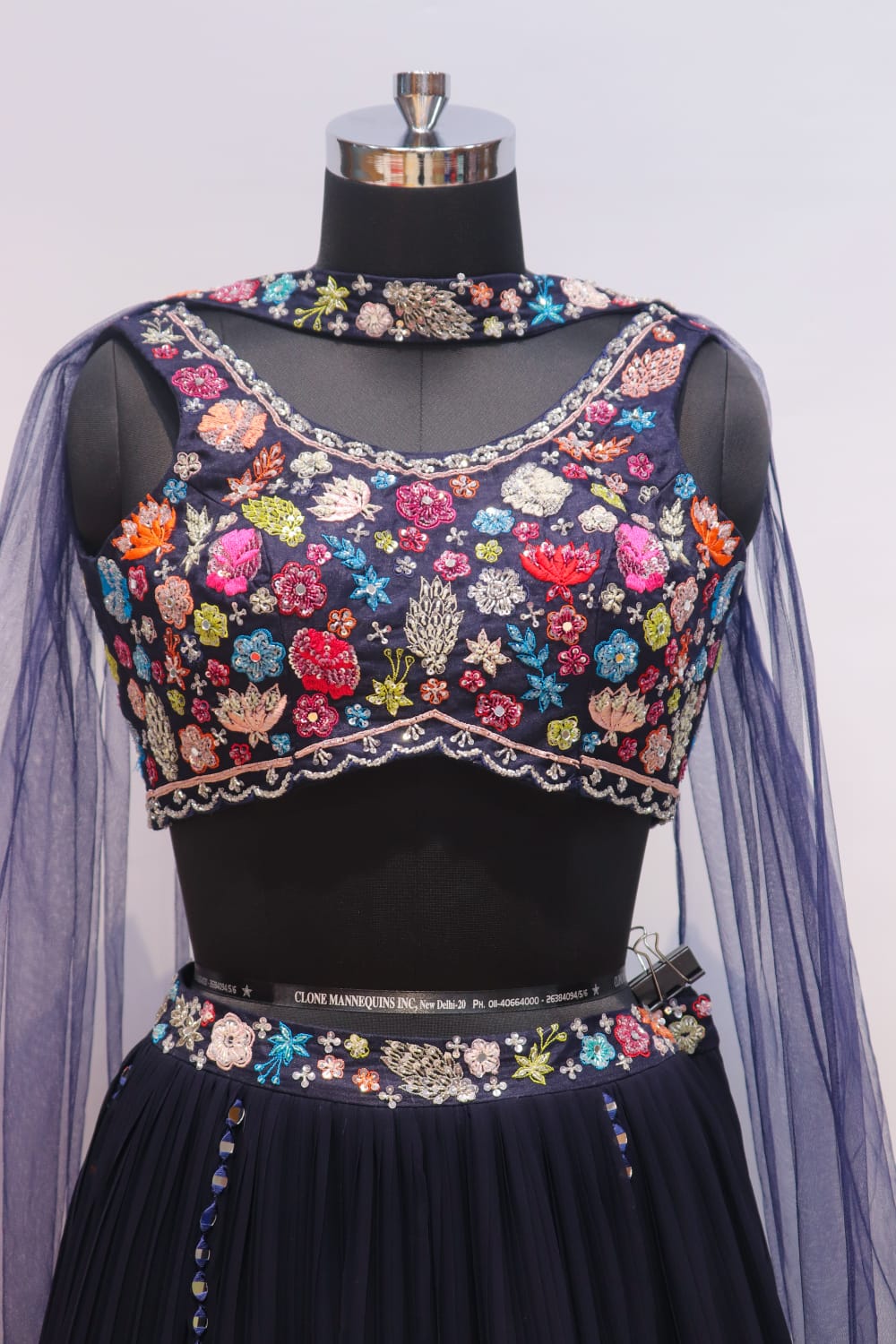 Partywear Designer Lehenga mist