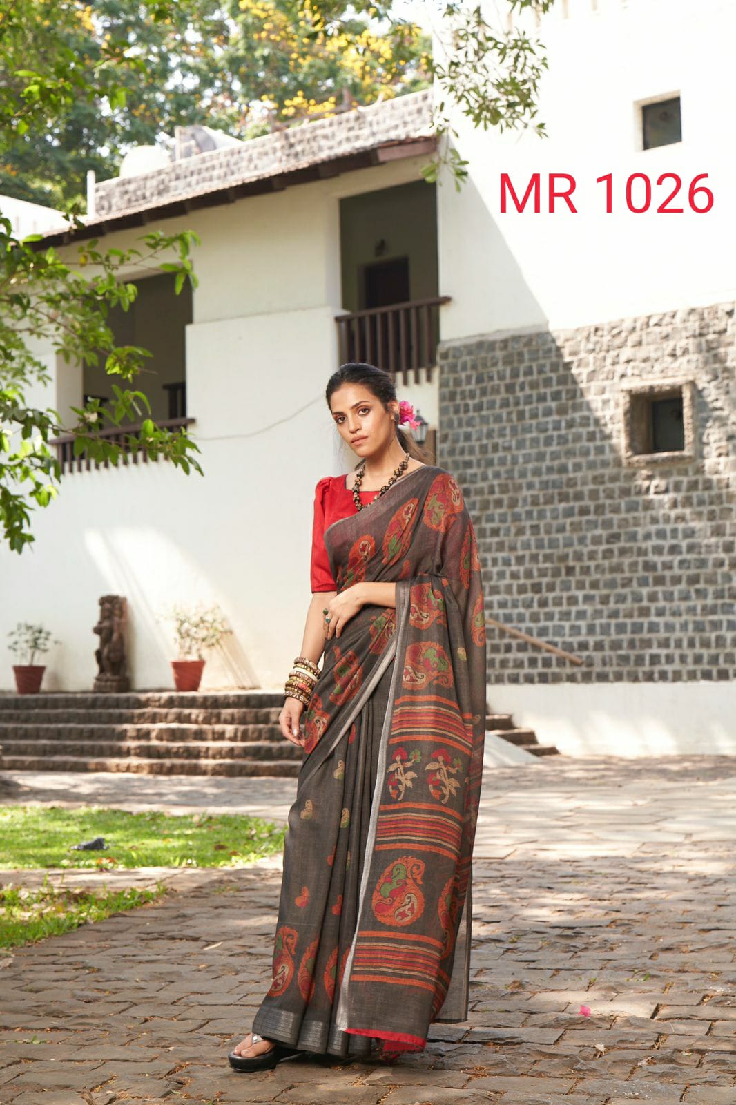 Pure Linen Sarees Anantexports