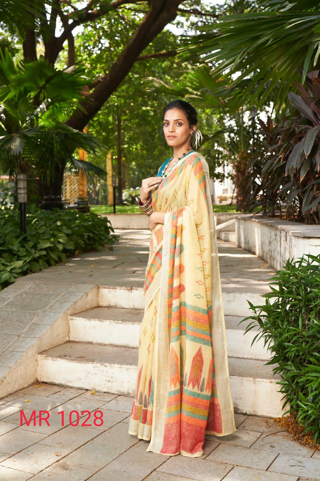 Pure Linen Sarees Anantexports