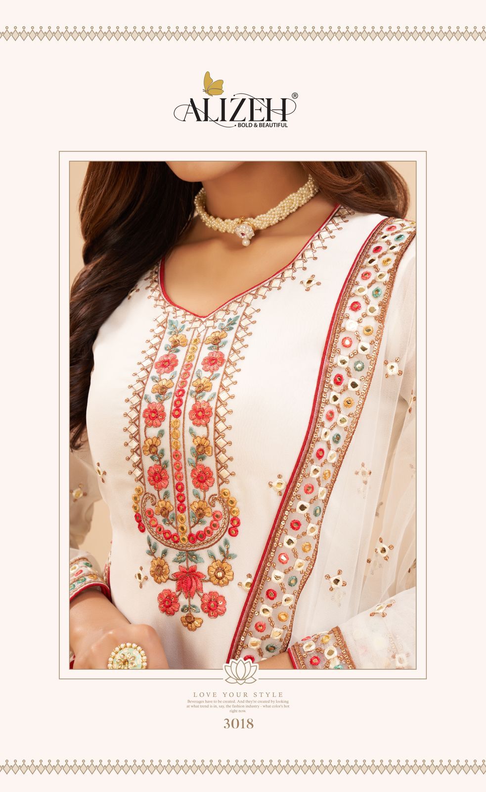 Alizeh Official Vol-8 3018 Series Anantexports