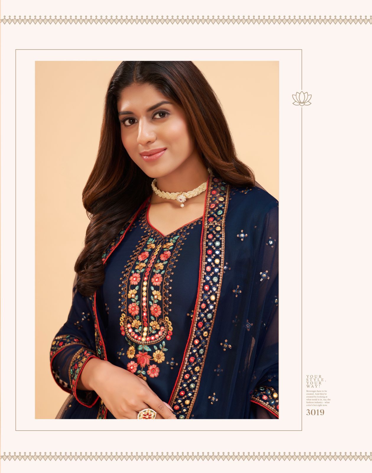 Alizeh Official Vol-8 3018 Series Anantexports