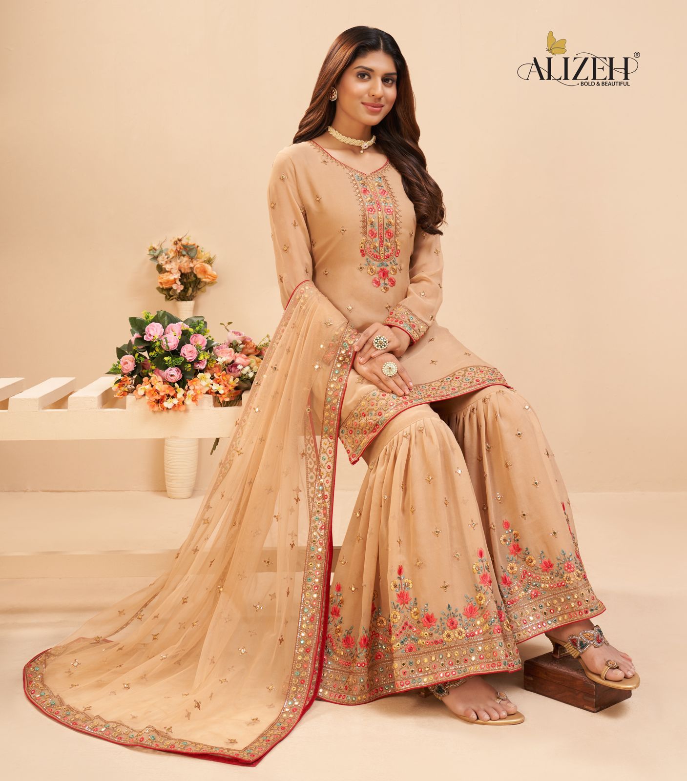 Alizeh Official Vol-8 3018 Series Anantexports