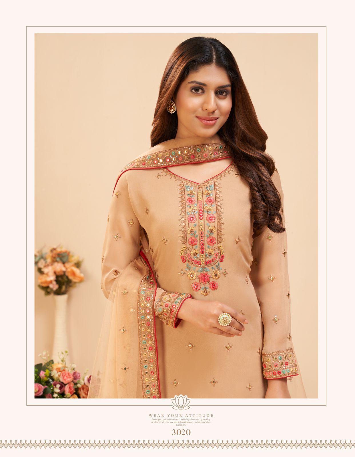 Alizeh Official Vol-8 3018 Series Anantexports