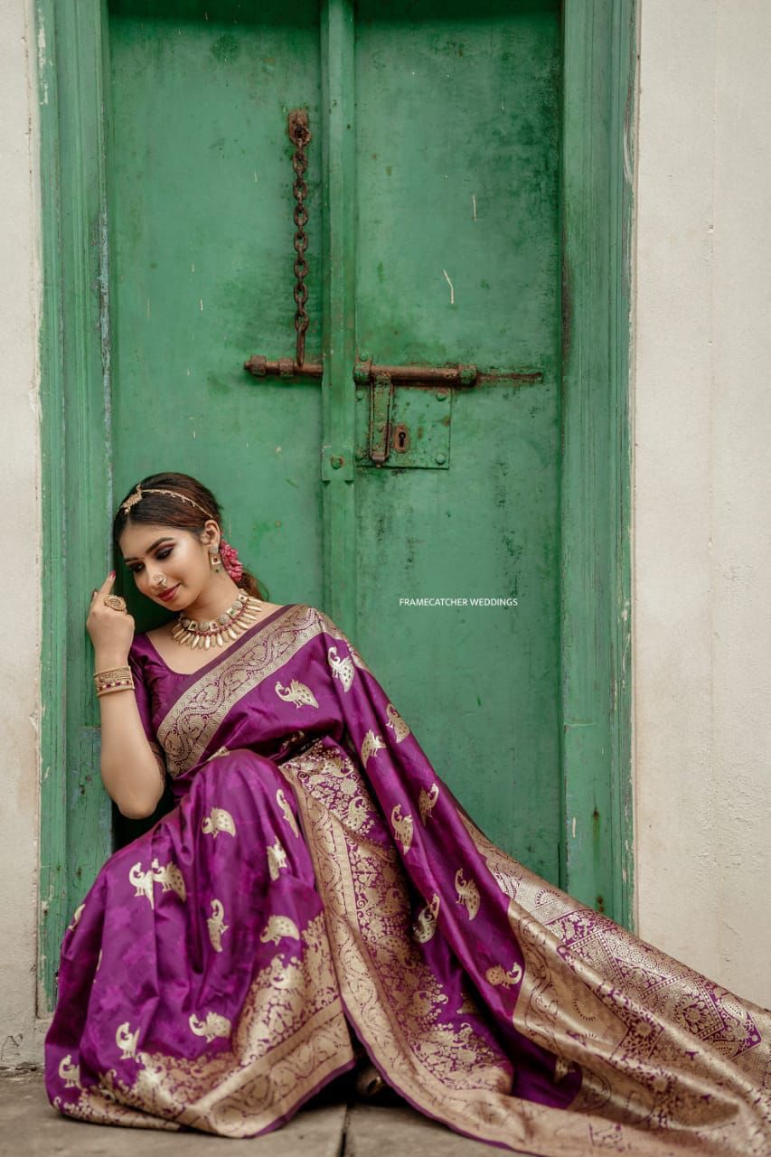 Beautiful Pure Silk Rich Pallu Anantexports