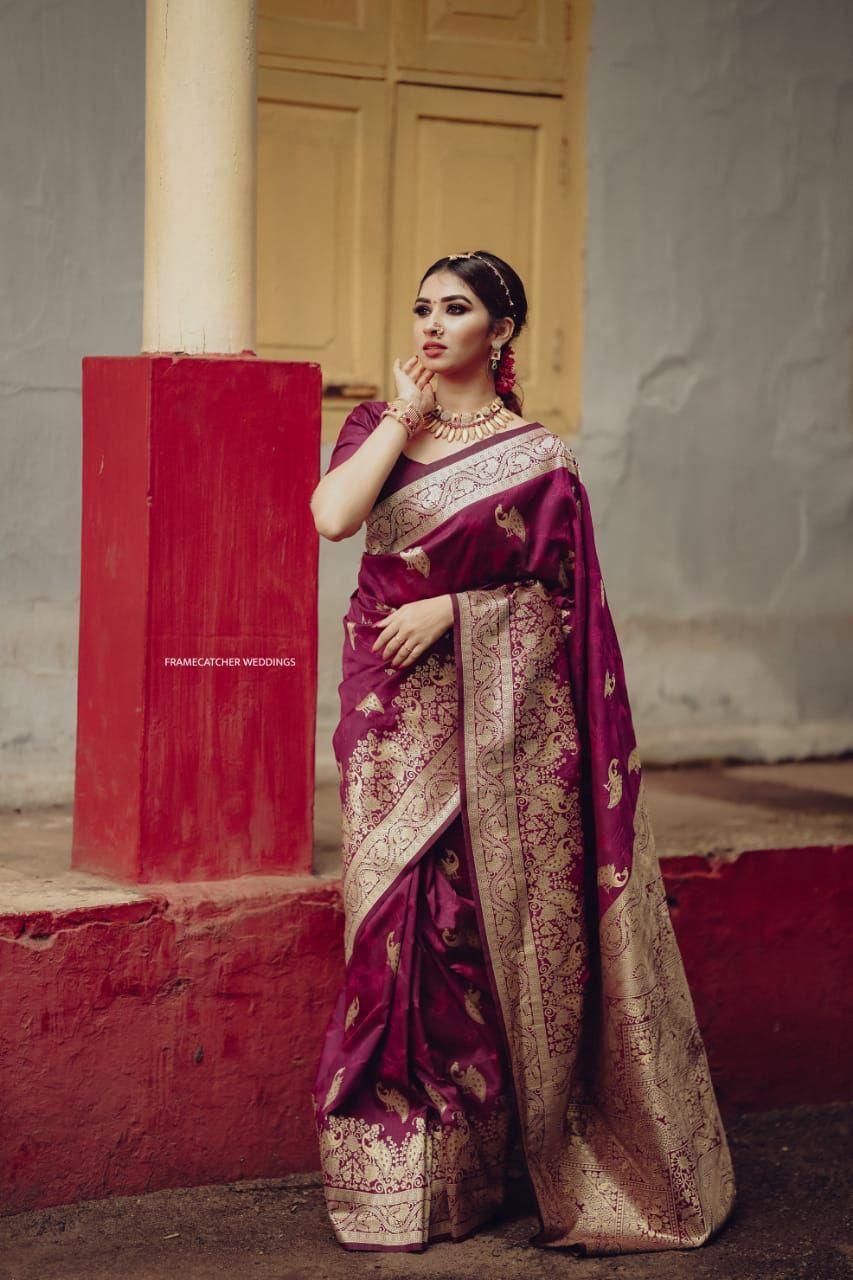 Beautiful Pure Silk Rich Pallu Anantexports