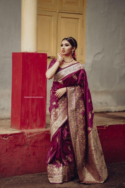 Beautiful Pure Silk Rich Pallu Anantexports