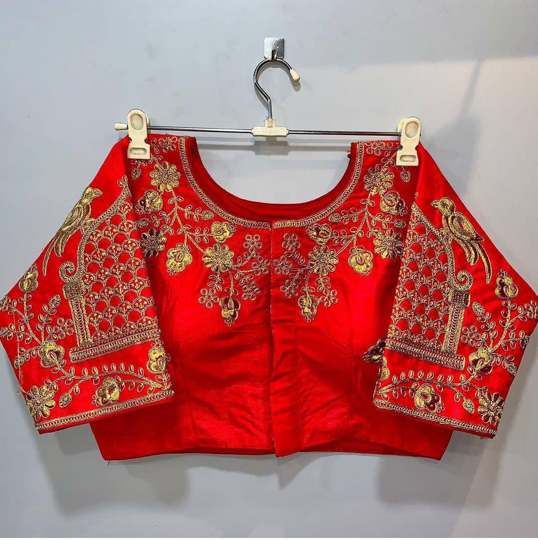 Readymade Fantam Silk Blouse Anantexports