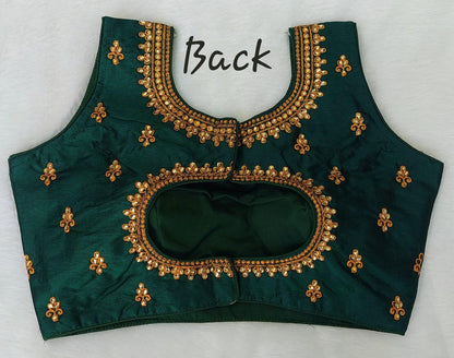 Readymade Fentam Silk Blouse - Anant Exports