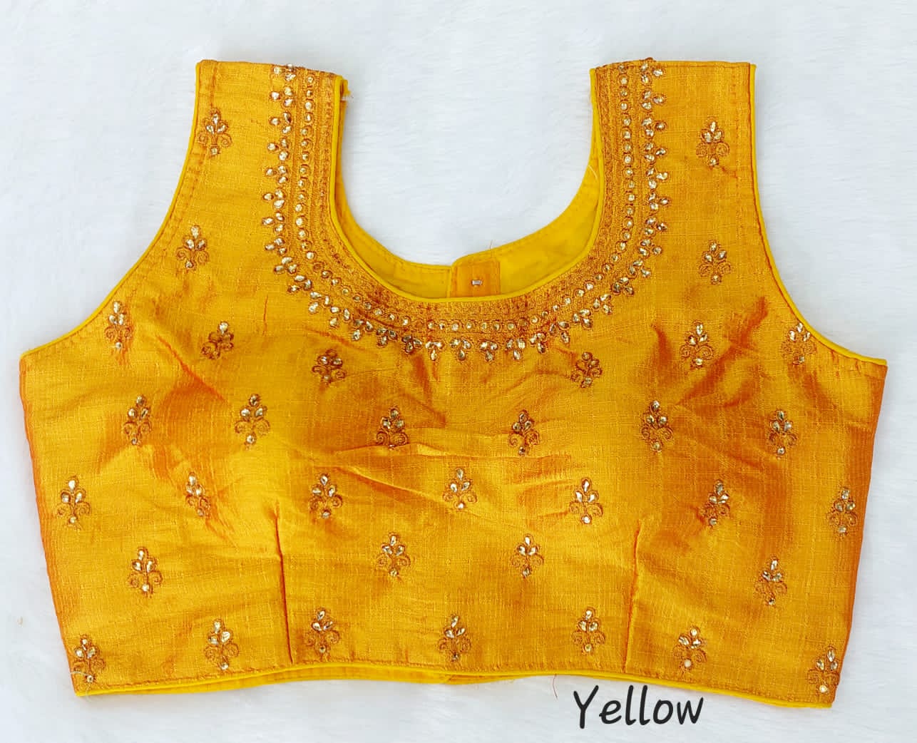 Readymade Fentam Silk Blouse Anantexports