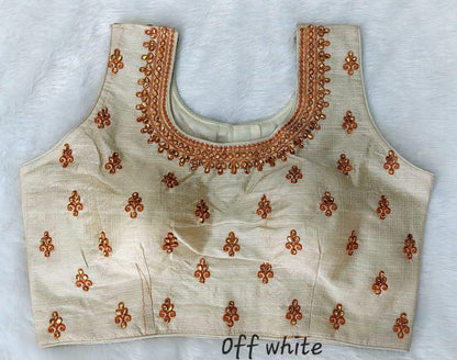 Readymade Fentam Silk Blouse - Anant Exports